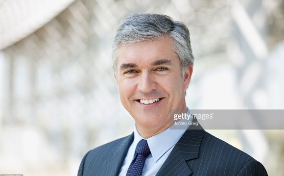 Corporate Businessman Smiling