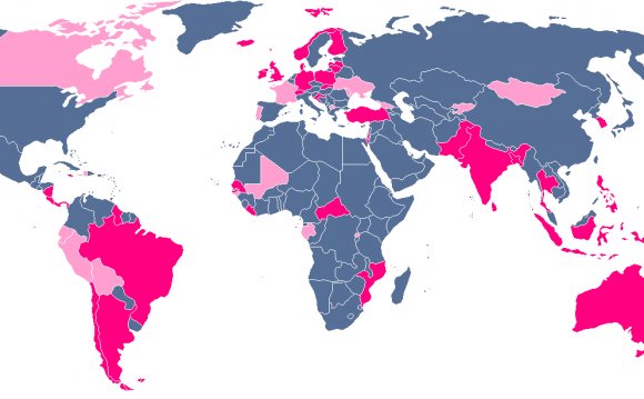 Countries with female leaders