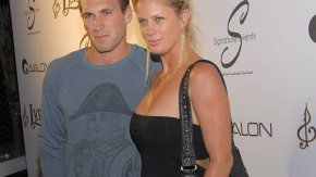 Jarret Stoll and Rachel Hunter. (Getty Images)