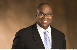 McDonald's promotion of Don Thompson will make one of only six black CEOs of a Fortune 500 company.