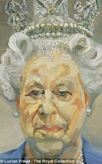 Queen painting by Lucian Freud