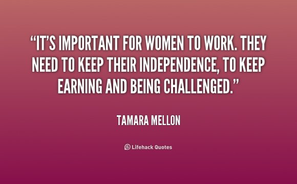 Quotes for working Women