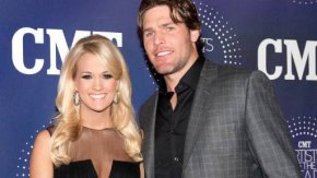 Carrie Underwood and Mike Fisher. (Getty Images)